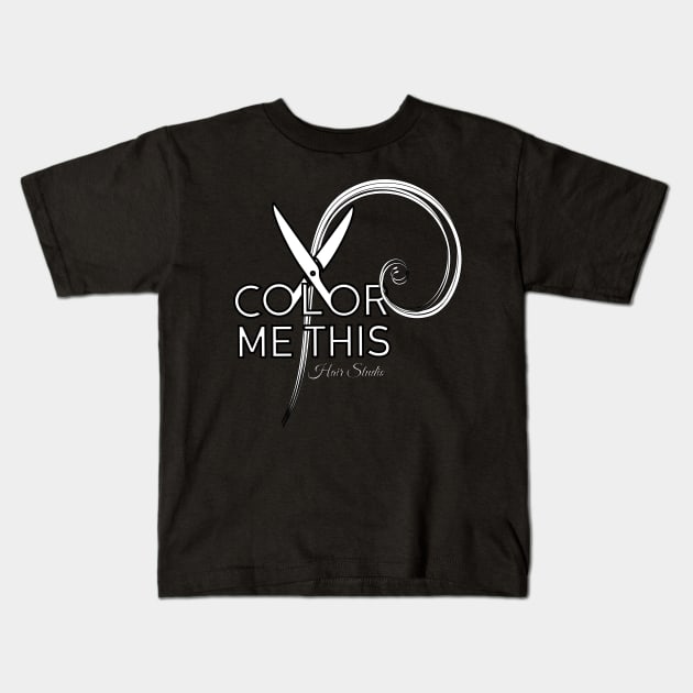 Color Me This - White Kids T-Shirt by Sleekmaus